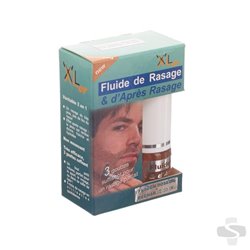 Xlor Zonder menthol  Scheerfluïdum en After-Shave 2 in 1 + Navulling