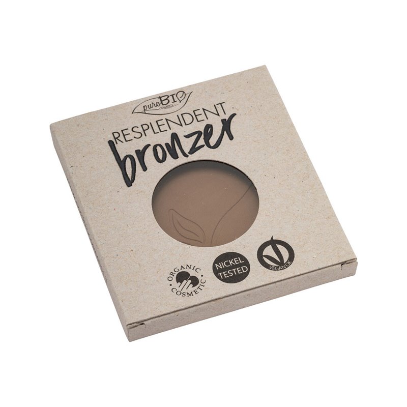 PuroBIO RESPLENDENT Bronzer mat nr 3 - Doos spiegel
